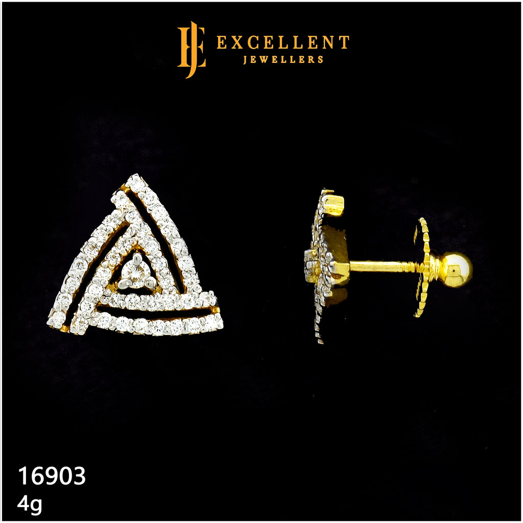 Diamond Earrings - 019