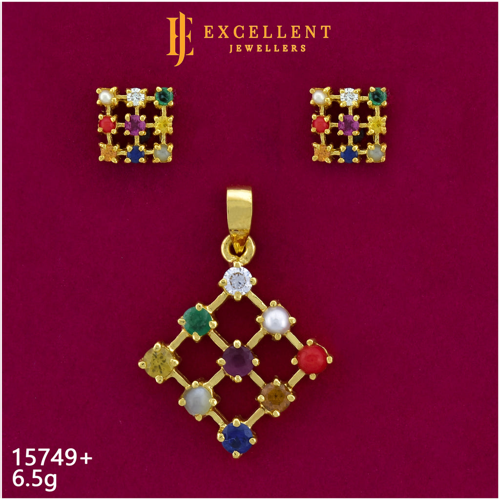 Pendant With Earring - 017