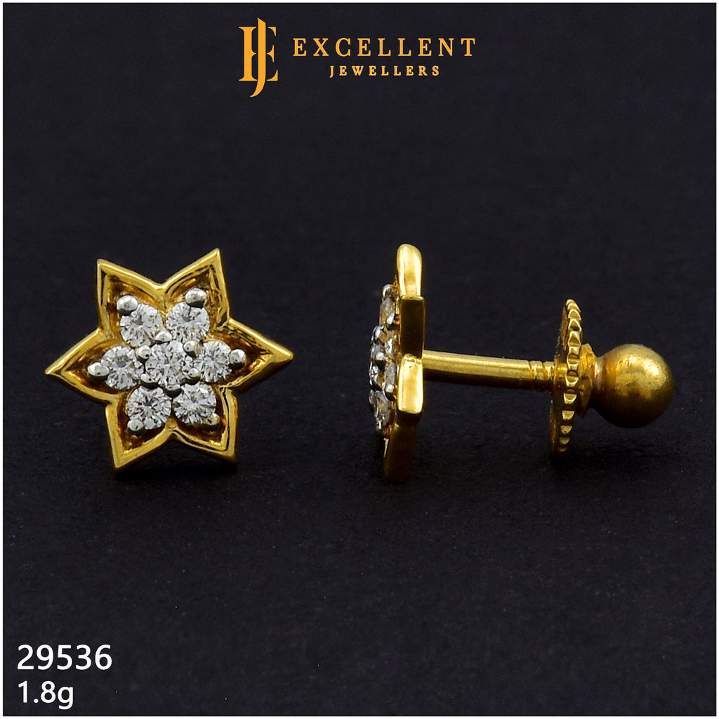 Diamond Earrings - 023