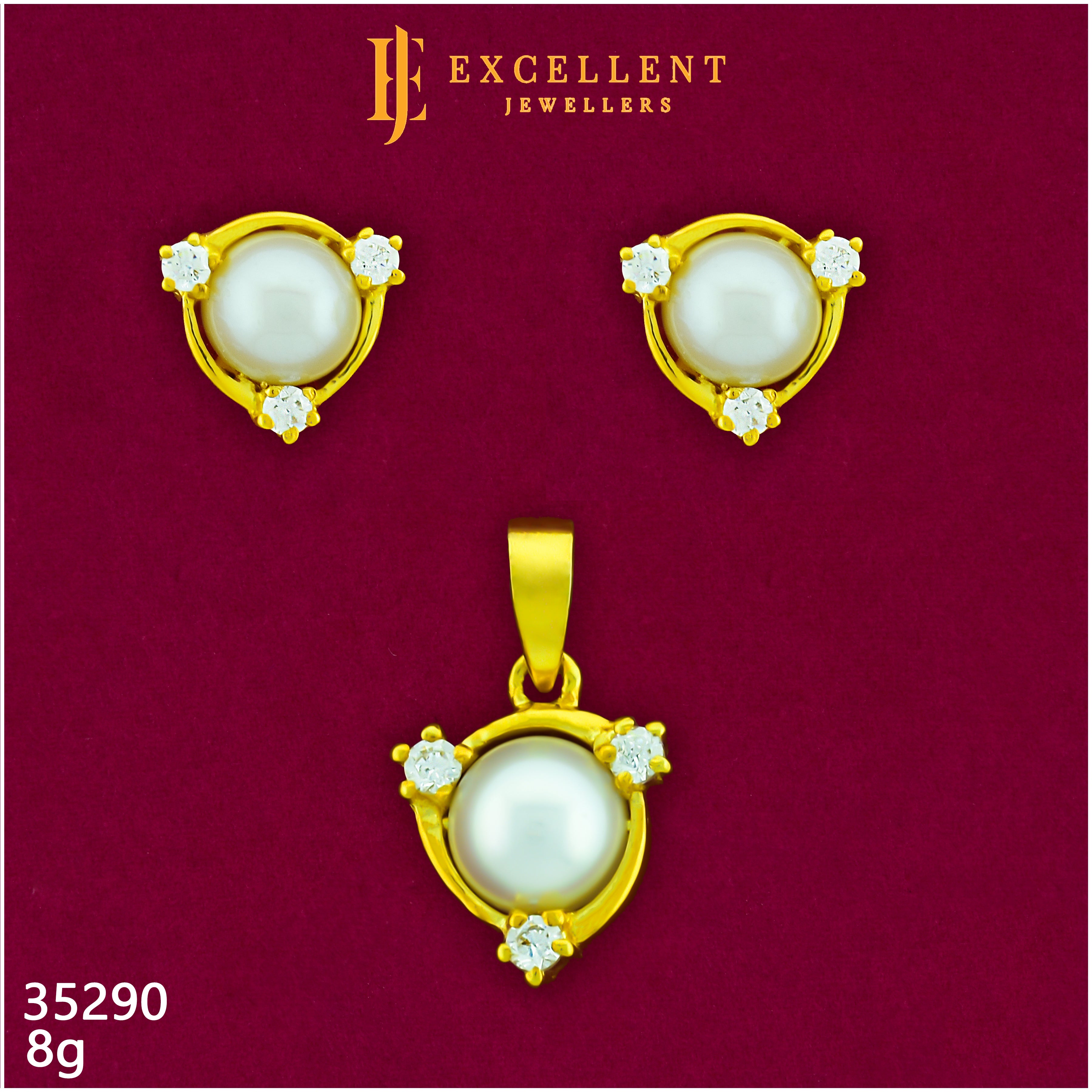 Pendant With Earring - 036