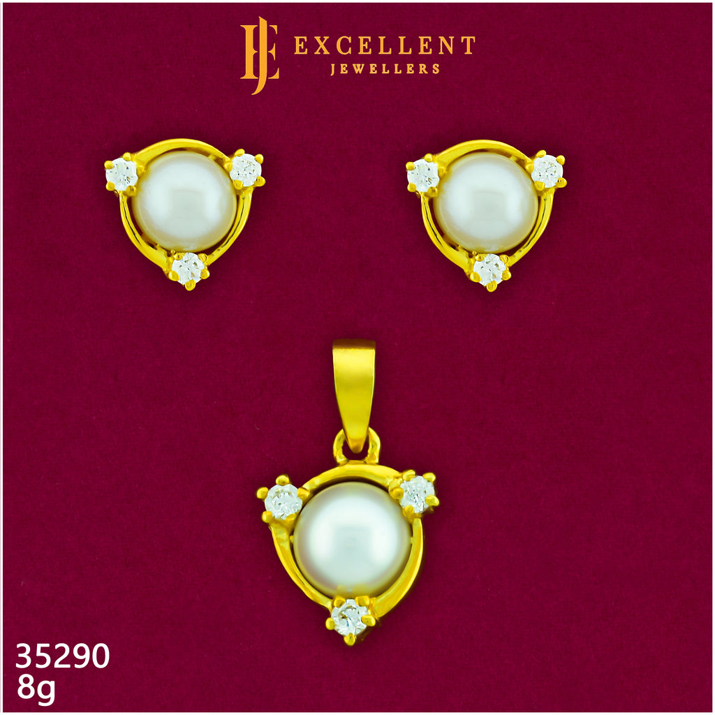 Pendant With Earring - 036