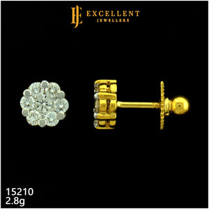 Diamond Earrings - 015