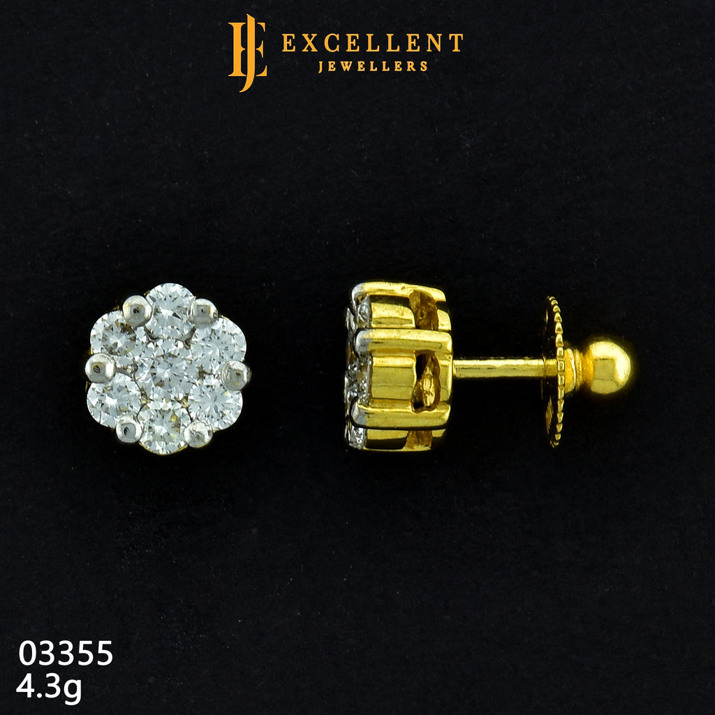 Diamond Earrings - 030