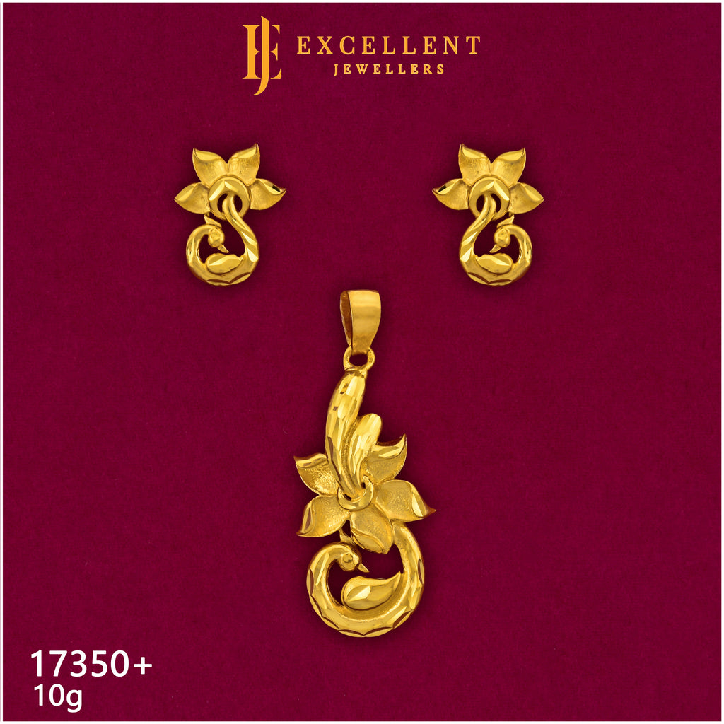 Pendant With Earring - 003