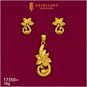 Pendant With Earring - 003