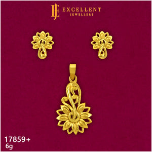Pendant With Earring - 004