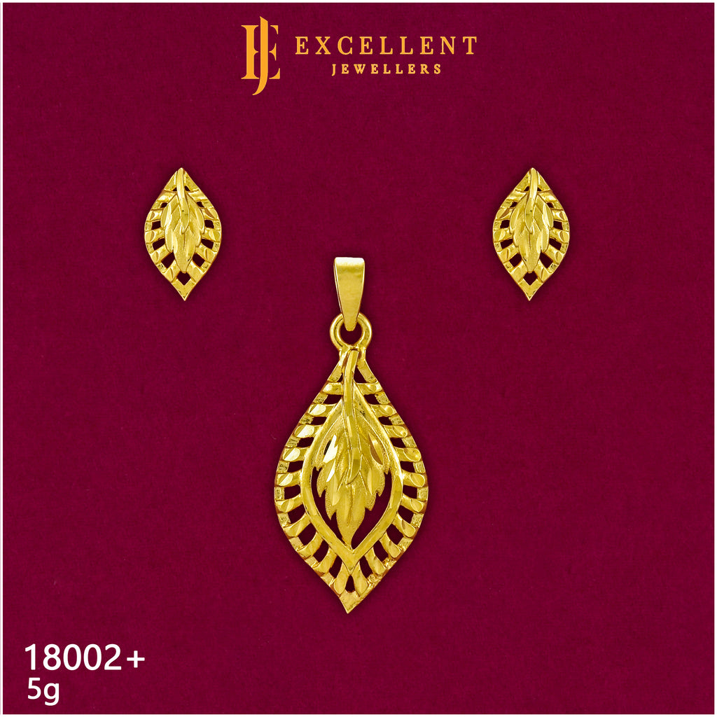 Pendant With Earring - 006