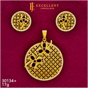 Pendant With Earring - 009