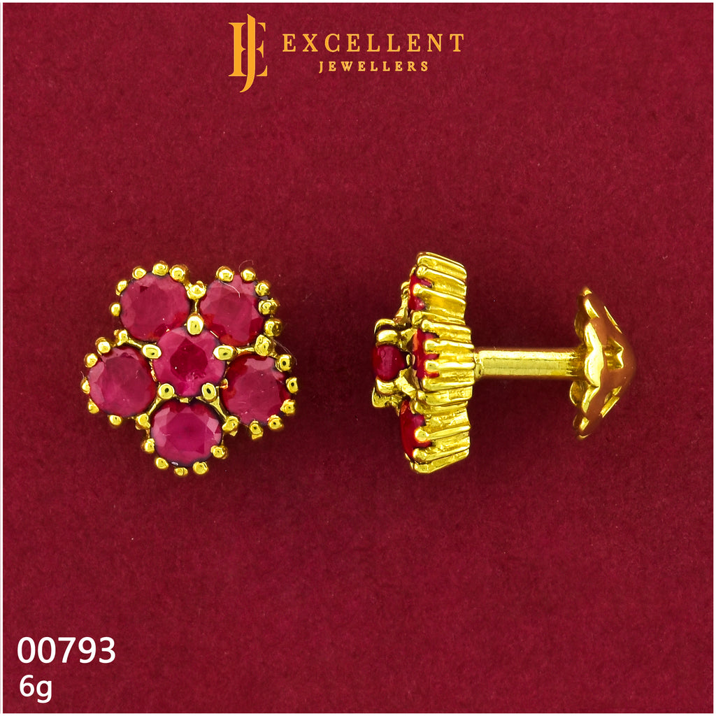 Earrings Stone - 058