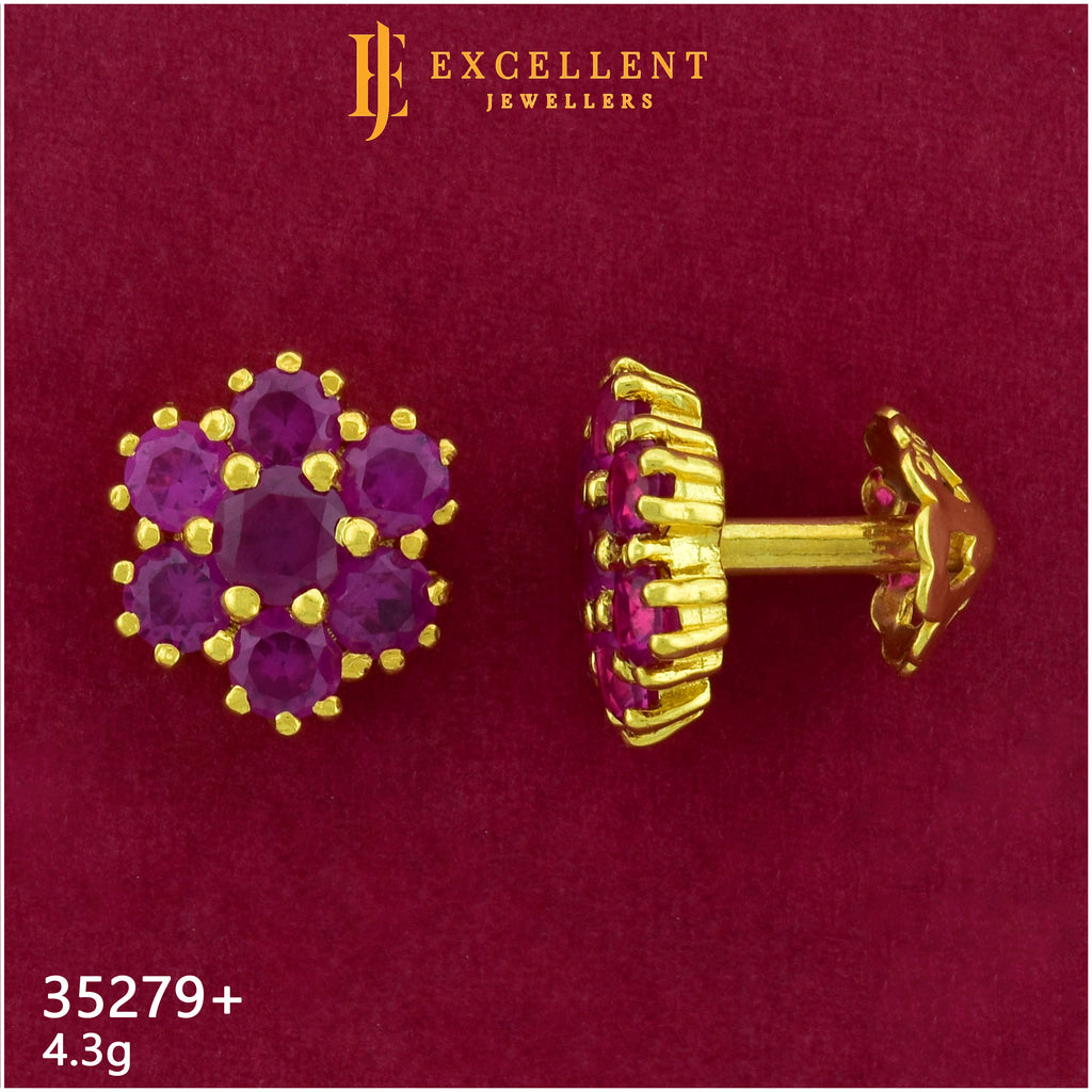 Earrings Stone - 059